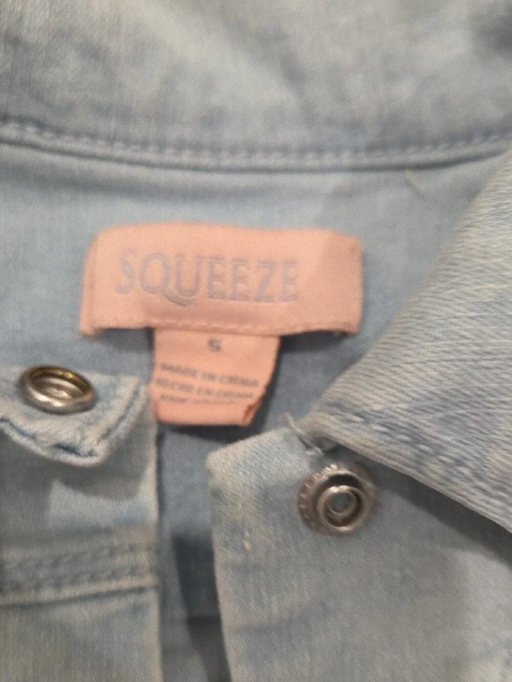 Old Navy Kids Two-Tone Denim Jackets - Light Blue & Blue